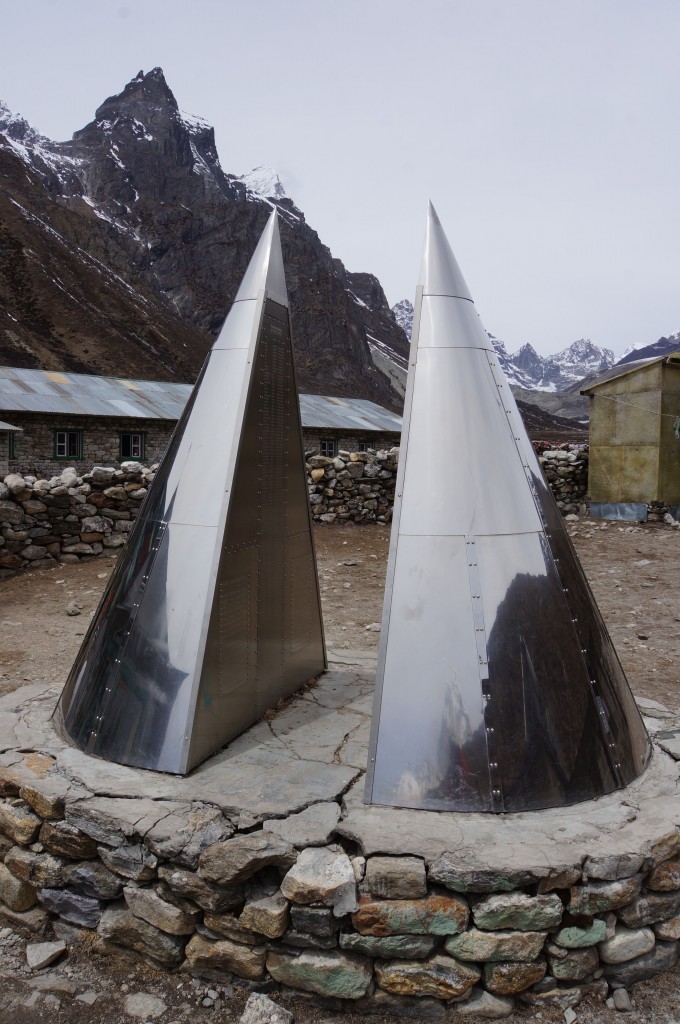 The Everest Memorial, engraved with the names of everyone lost on the mountain.