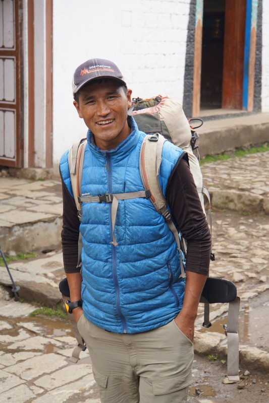 Tunang is one of our awesome sherpa guides.