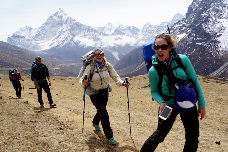 Yep. The women of IMG Everest really are this awesome.