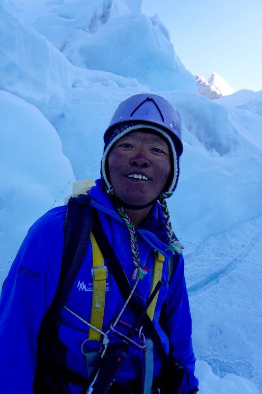 Ang Pemba Sherpa, my 1-on-1 guide today. Awesome.