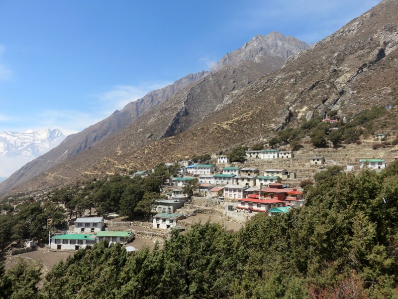 Pangboche, home of Lama Geshi. (Photo: Teresa Hagerty)