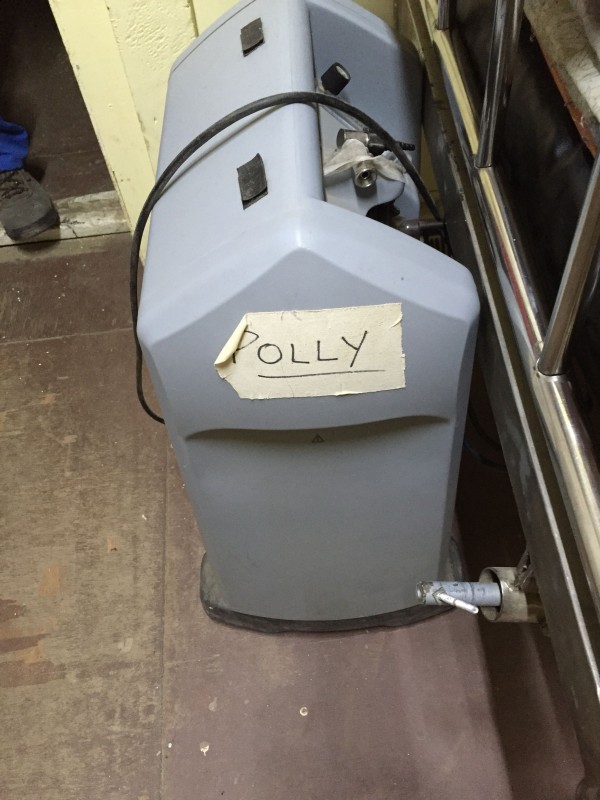 Polly the oxygen concentrator...