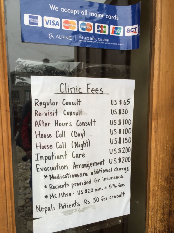 HRA Fees are very reasonable. These fees subsidize the care provided virtually for free for the Sherpa.